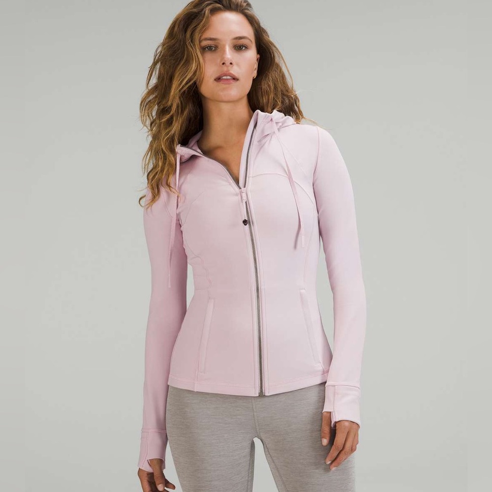 NWT Lululemon Hooded Define Jacket Nulu Pink Peony